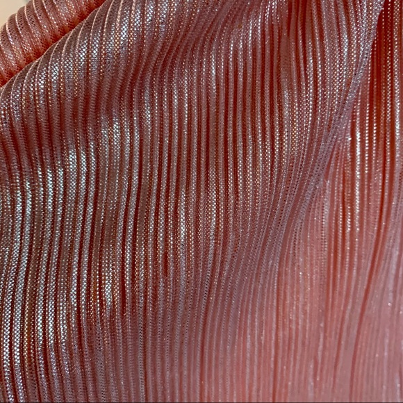 JustCavalli Off The Shoulder Pink Low Cut Top - Picture 3 of 3